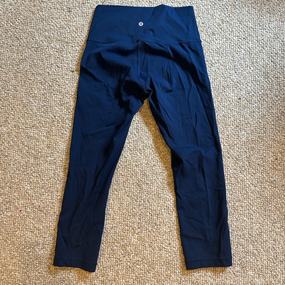 Lululemon Align 21’ Leggings Navy Size 6